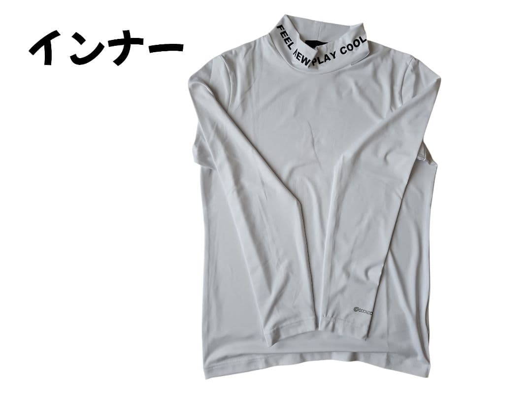 新品未使用PINGレディース ゴルフウェア レイヤードツインセット Mサイズ