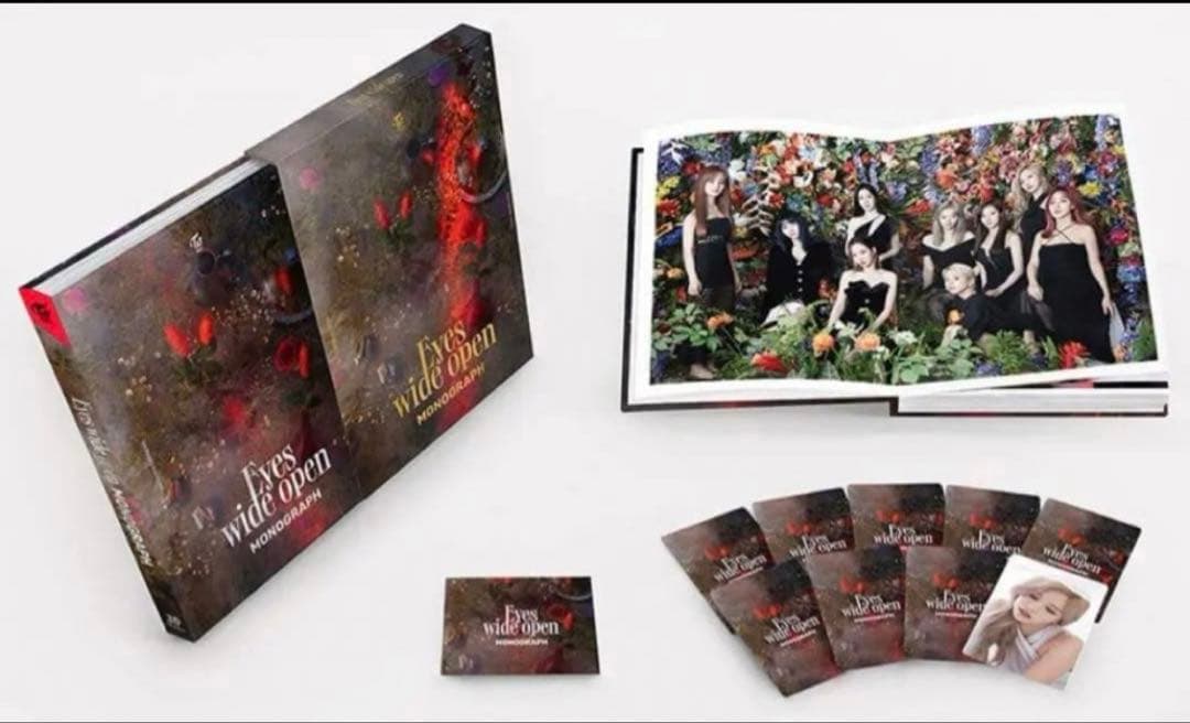 TWICE モノグラフ Eyes wide open 未開封　monograph