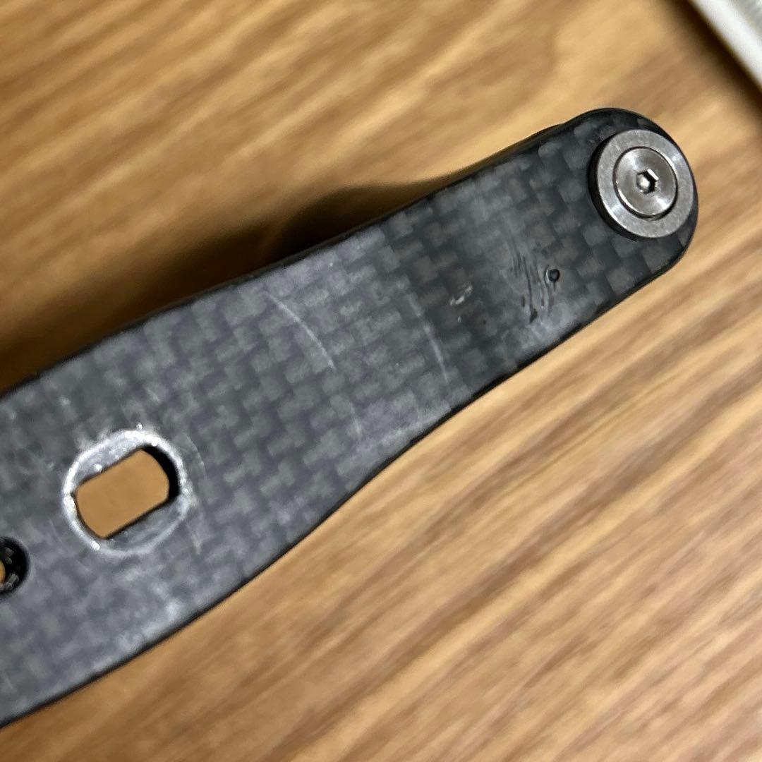 スタジオコンポジット　カーボンハンドル　シマノ用　ナット右付属