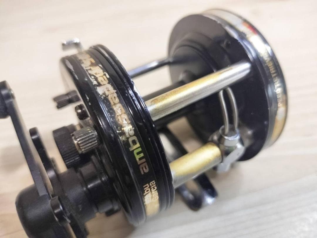 アブガルシア　アンバサダー5000C　ビンテージ　リール abu 　ブラック