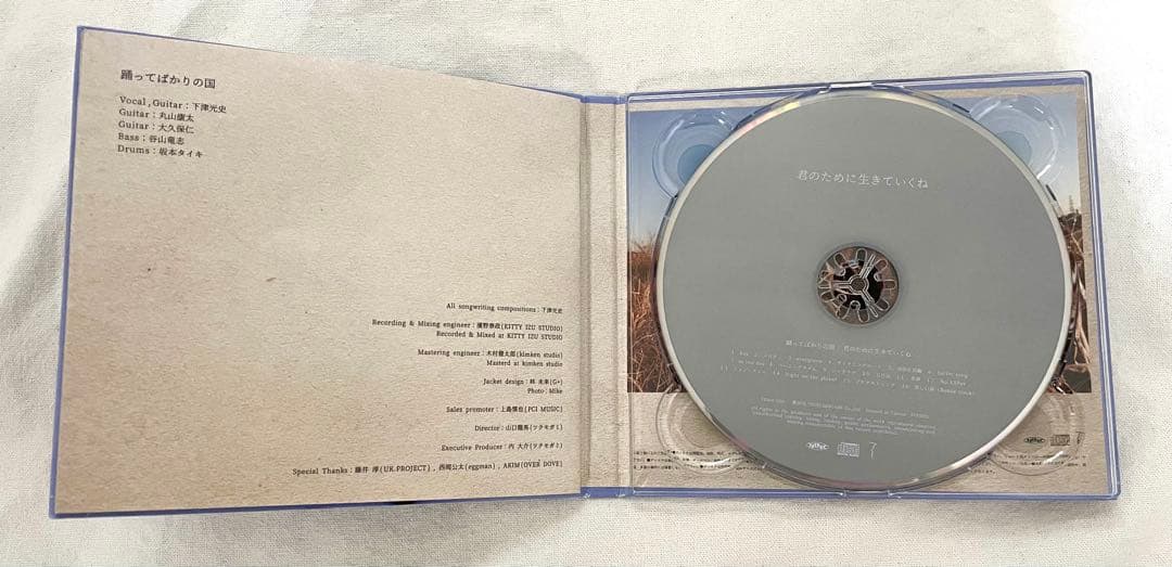 踊ってばかりの国　君のために生きてくね　下津光史