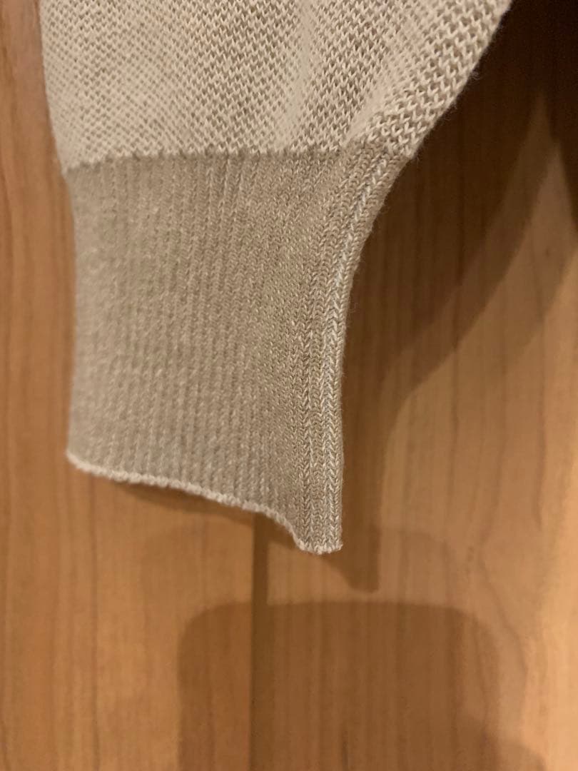 BEAMS GOLF ベージュセーター M