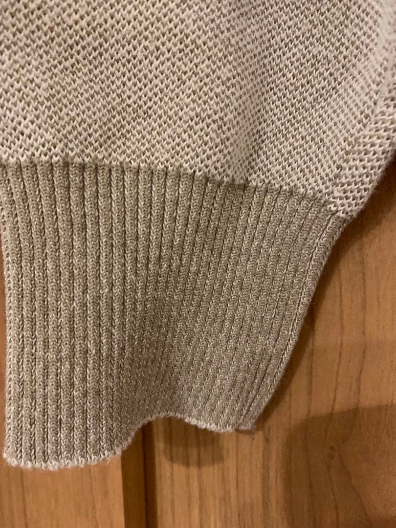 BEAMS GOLF ベージュセーター M