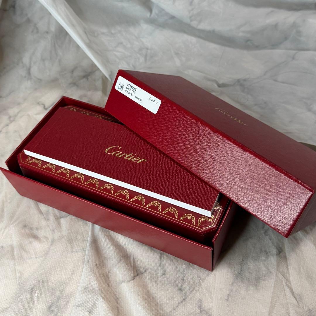Cartier ボールペン 黒 専用ケース付き