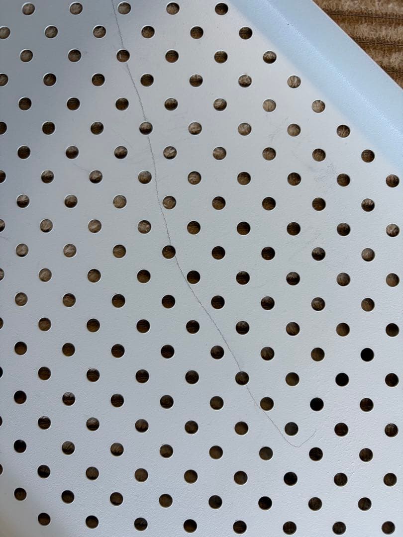 【ニトリ販売終了品】ホワイト 4段 スチールラック　アルゴス90