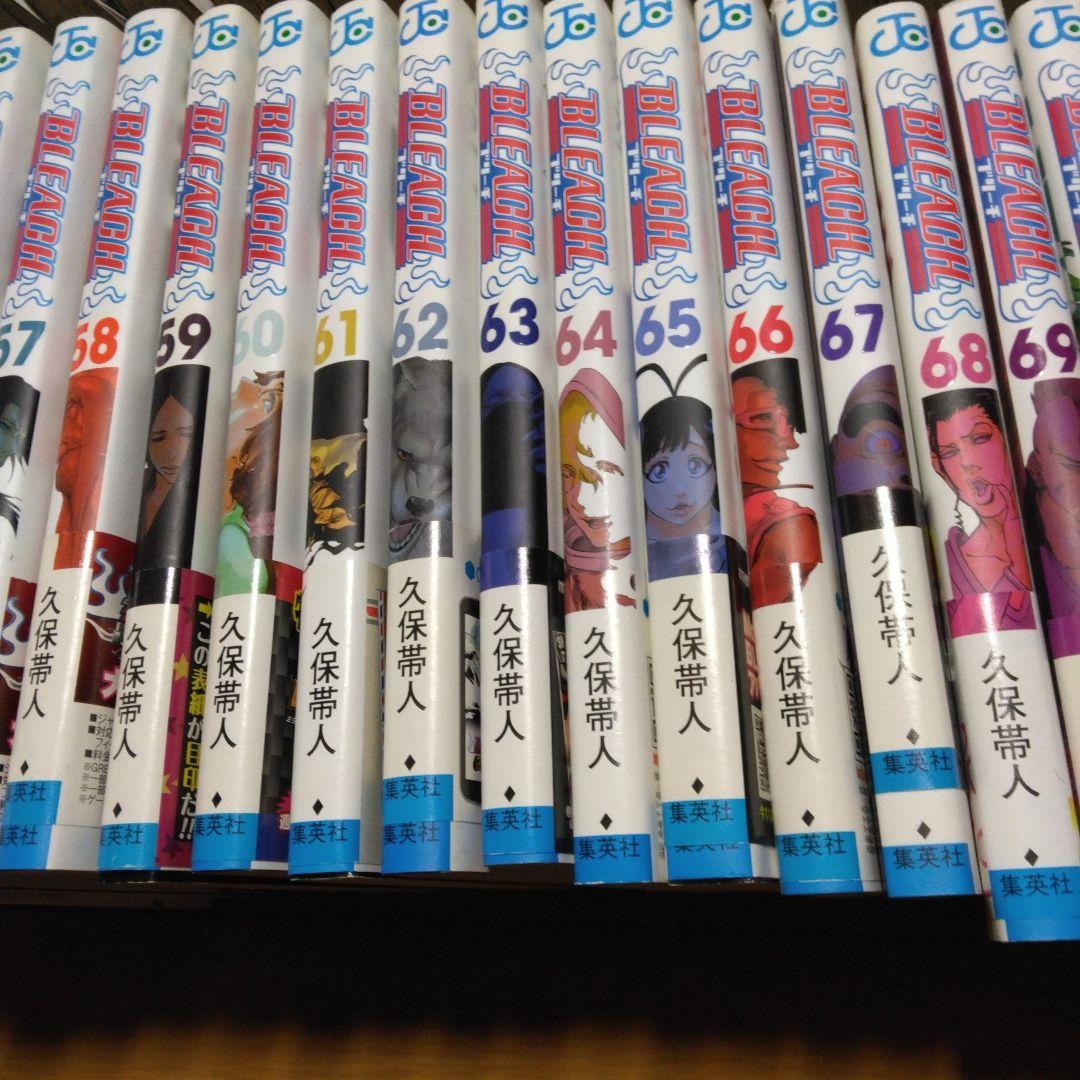 BLEACH 1-74巻　全巻初版帯付き