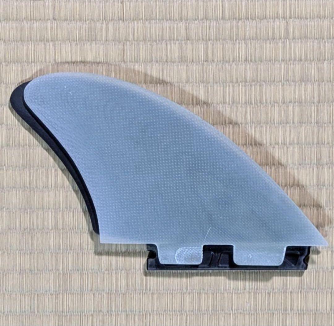 サーフボードフィン クライム　純正フィン　クリア　ツインフィン