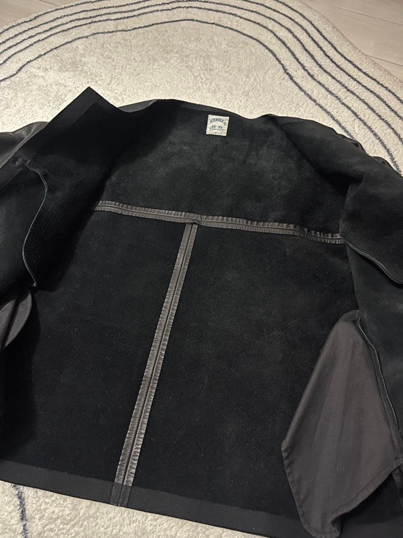 ジャケット・アウター sunsea 17ss CUT OFF BIKER BLOUSON