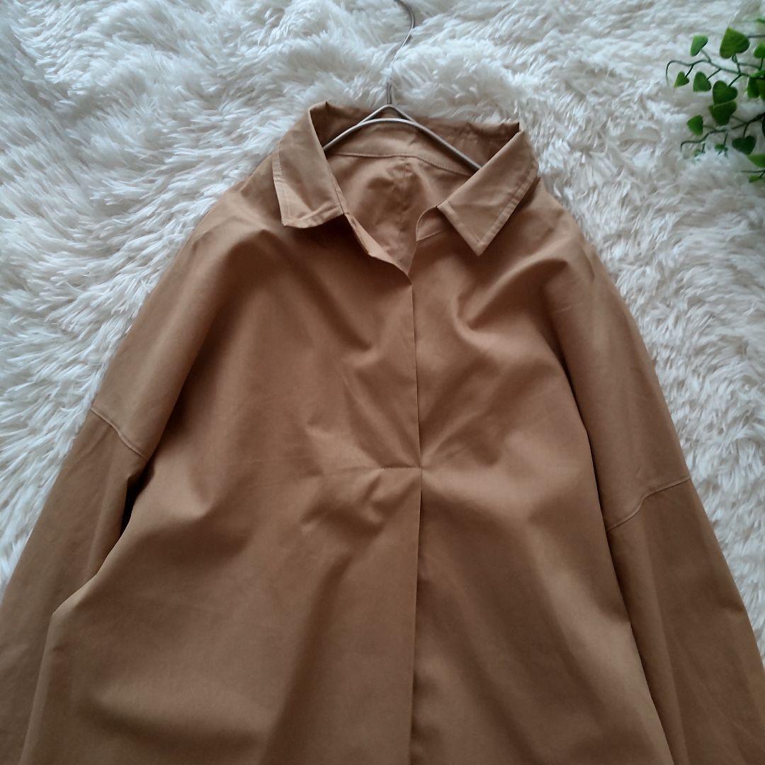 HIROKO BIS　新品　バックスリット　　ワンピース　オーバーサイズ　洗える