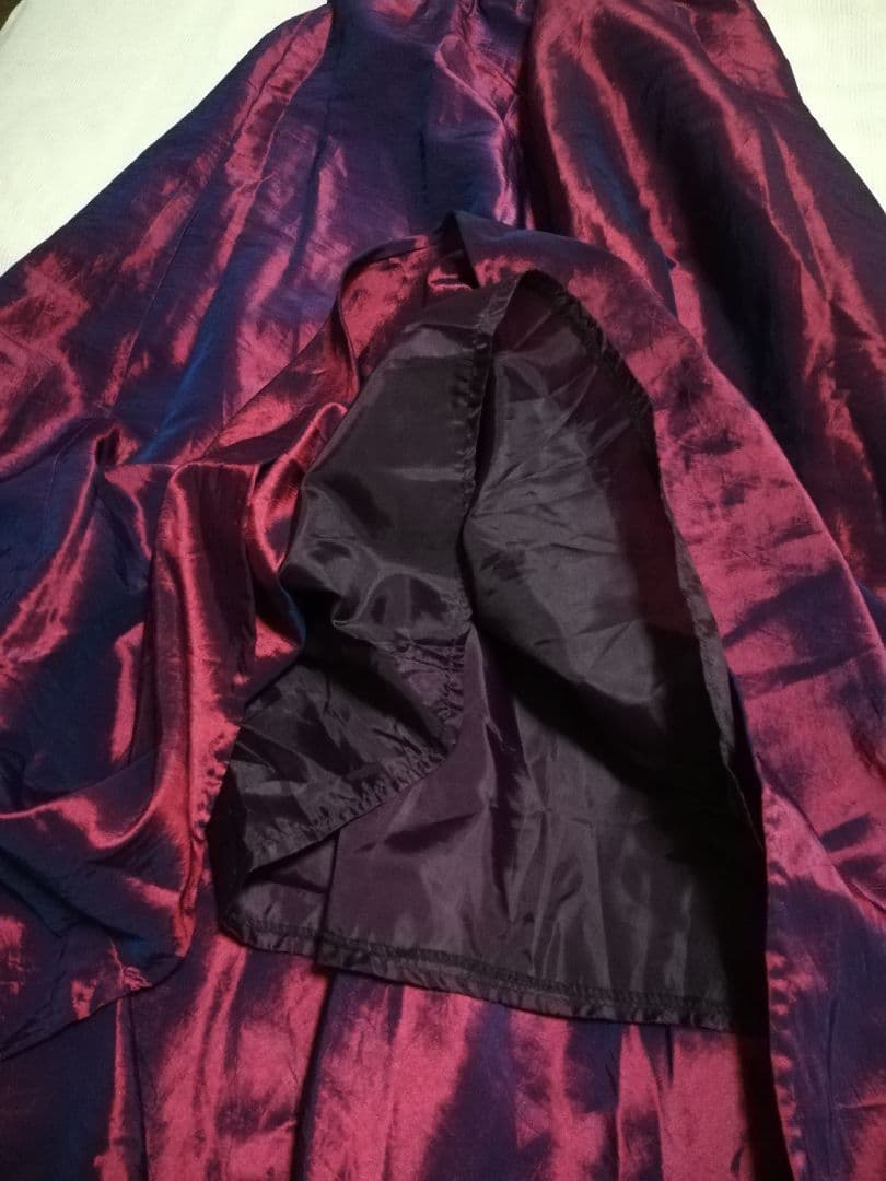 最終お値下　社交ダンスドレス　カラオケ　ドレス　光沢あり綺麗 試着のみです。