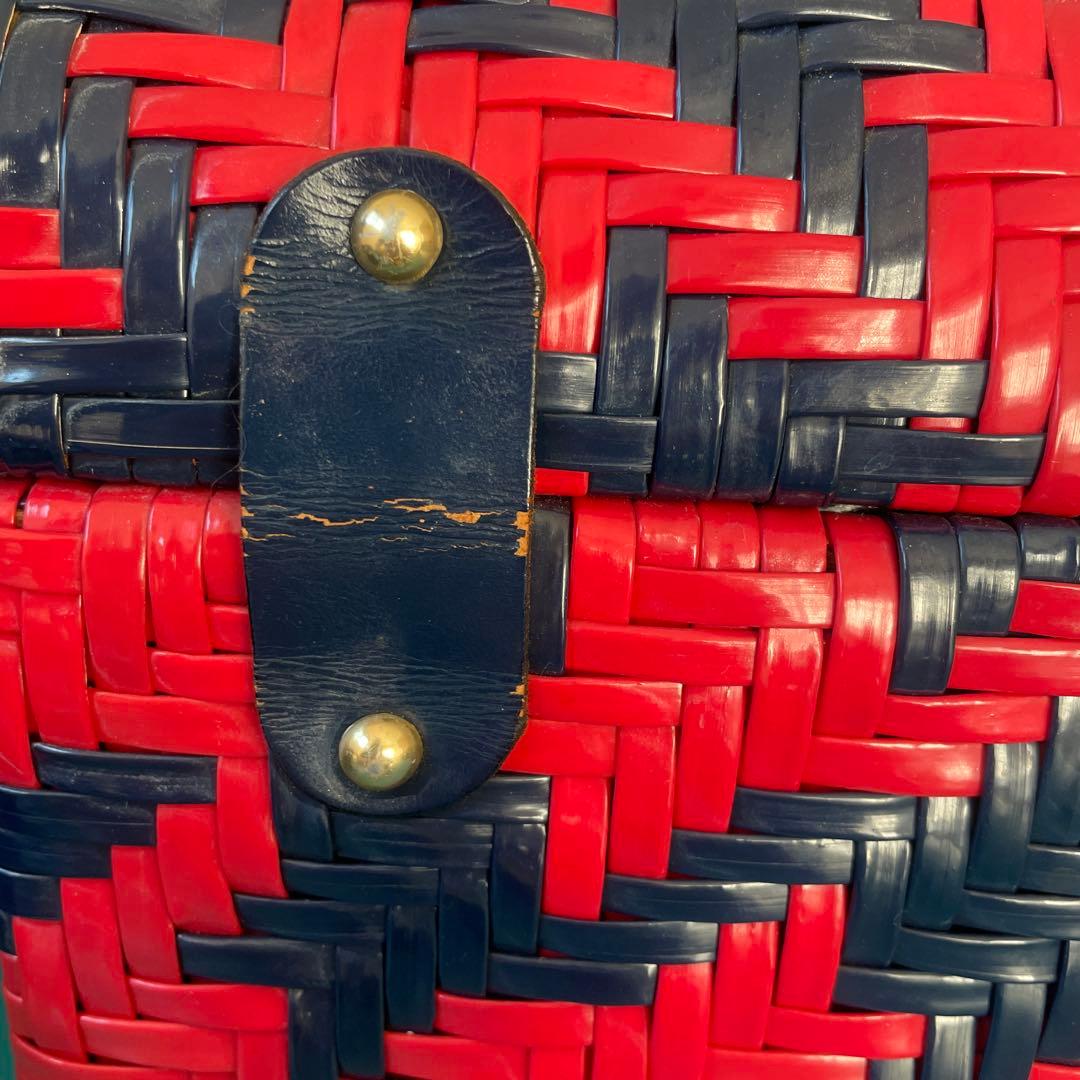 ヴィンテージ ミッドセンチュリー モード BOXバッグ ボックス型バッグ