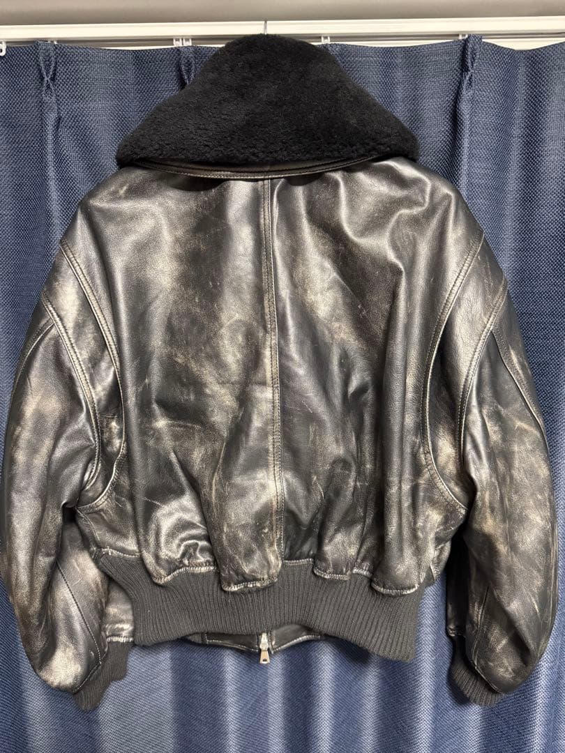 MAISON SPECIAL シープレザームートンジャケット 即完売　値下げ❗️