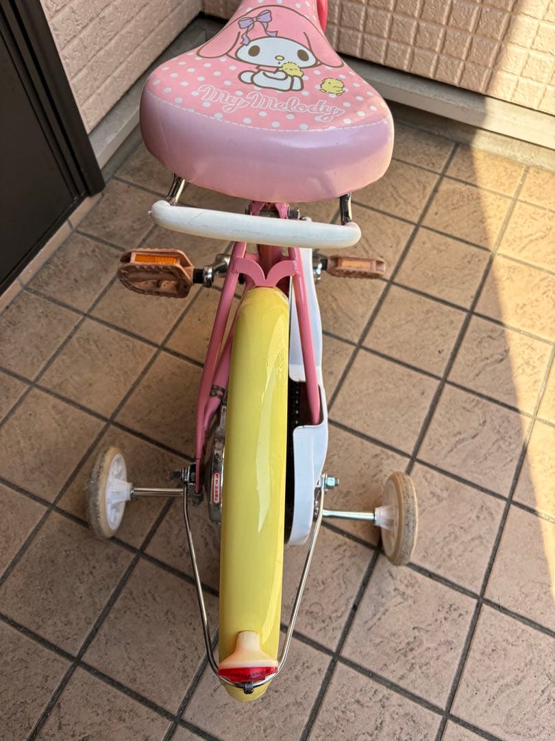 ⚠️お引渡し限定⚠️ マイメロディ 幼児用自転車 ピンク