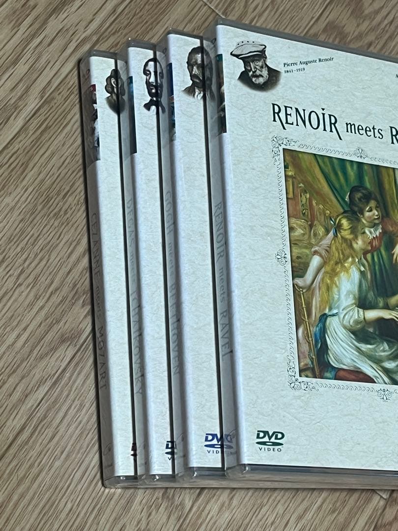 絵画とクラシックDVD Art Meets Classic 4枚 未開封あり