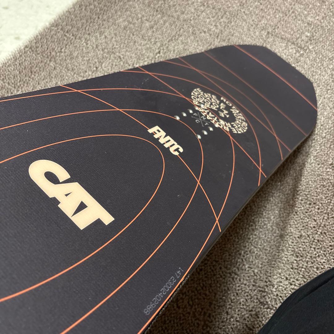 ✨超美品 ✨FNTC CAT 147cm ダブルキャンバUNIONビンディング付