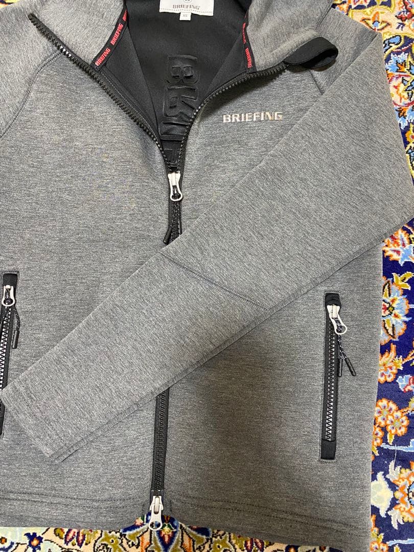 BRIEFING GOLF レディースセットアップ　ゴルフウェア　グレー　Ｓ