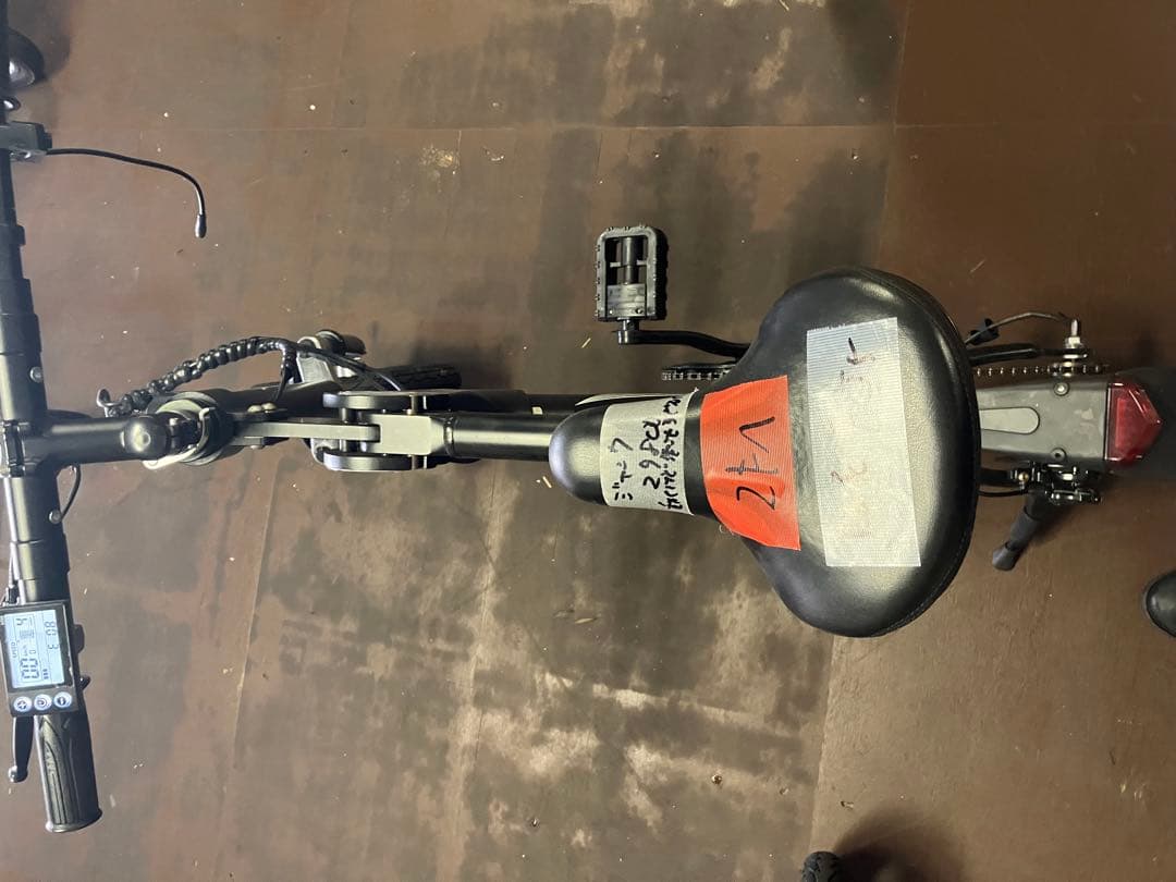 i*9様 ジャンク品 折りたたみ電動アシスト自転車 BORNTORUN GX 折