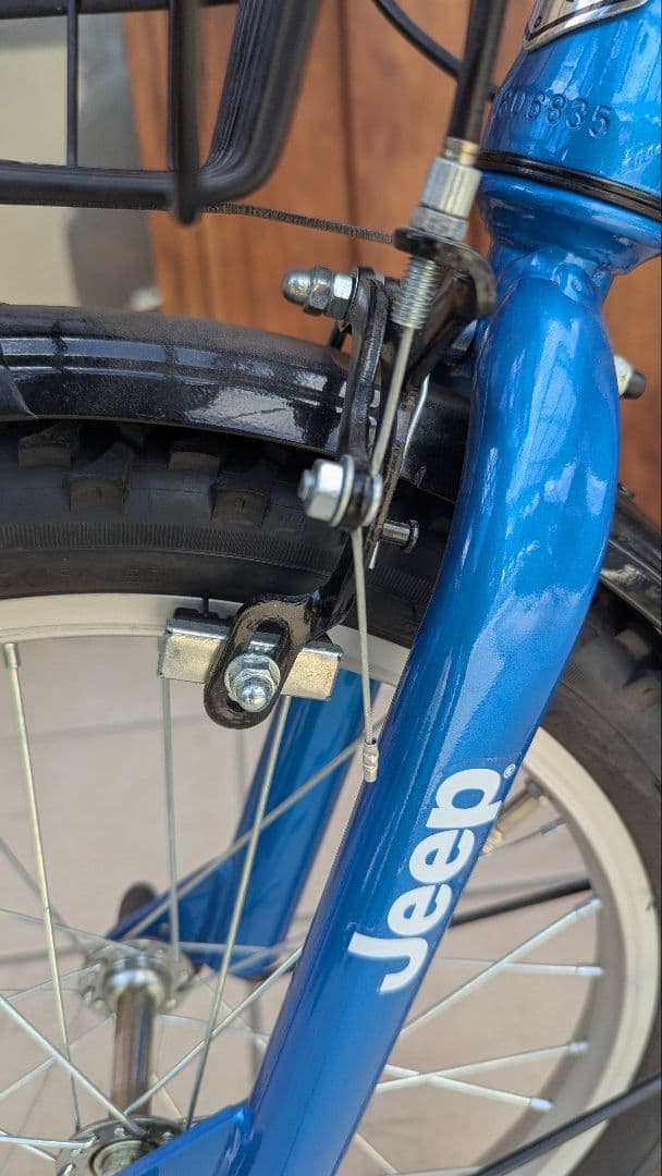 Jeep ジュニア用自転車 青