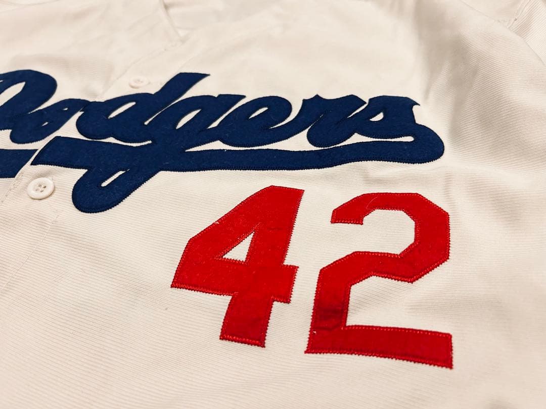 ユニフォーム 古着 70s Dodgers ドジャース ジャッキー・ロビンソン