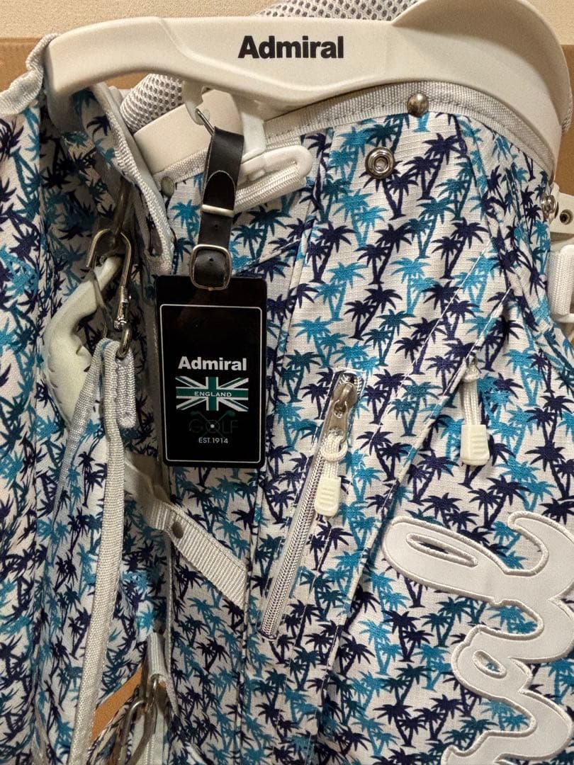 超軽量 アドミラル ゴルフ ヤシの木 スタンド キャディバッグ 美品