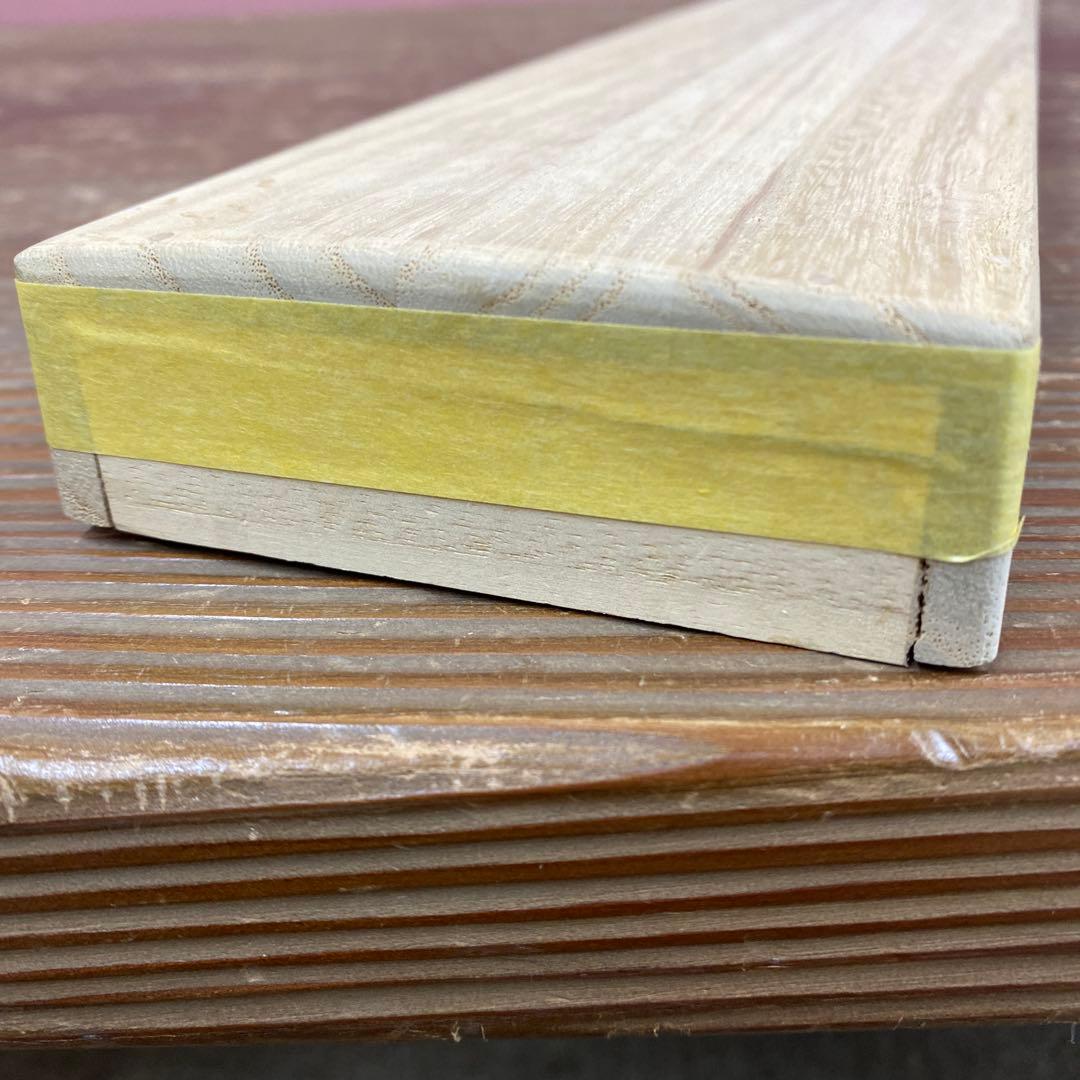 美品 掛け軸 水越由喜作 紅白梅図 共箱 縁起物 太巻き付 おもてなし