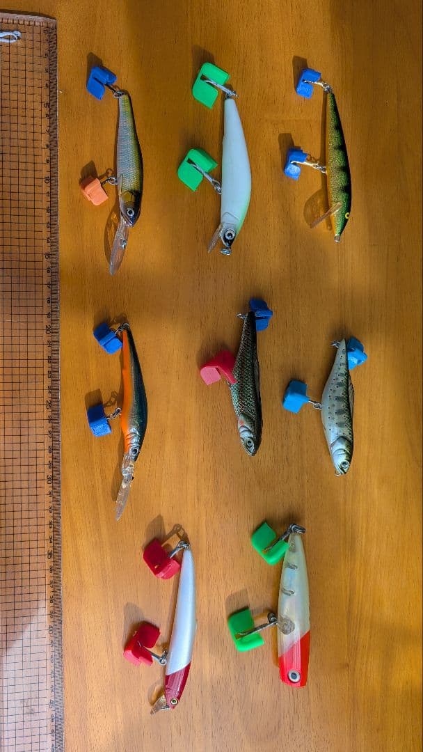 PLANOタックルボックス ＋各種ルアー＋フック、シンカー　バスフィッシング一式