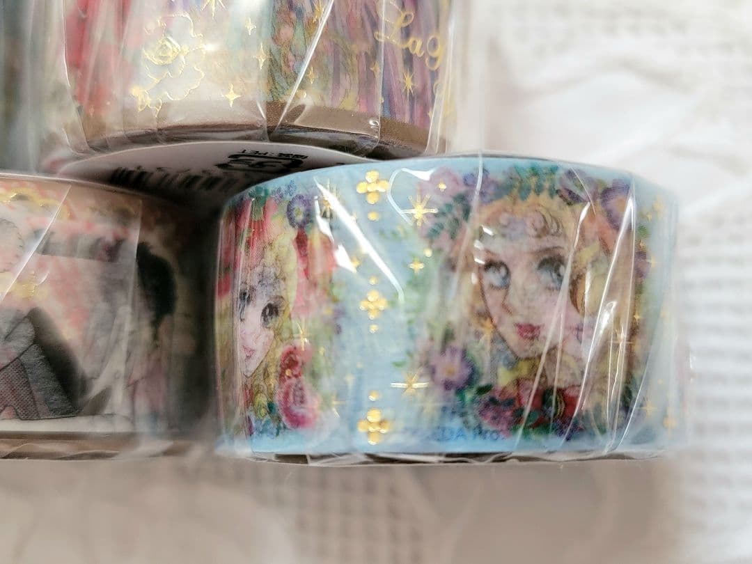 超激レア　入手困難　ベルサイユのばら　箔入りマスキングテープ　5個セット　超希少