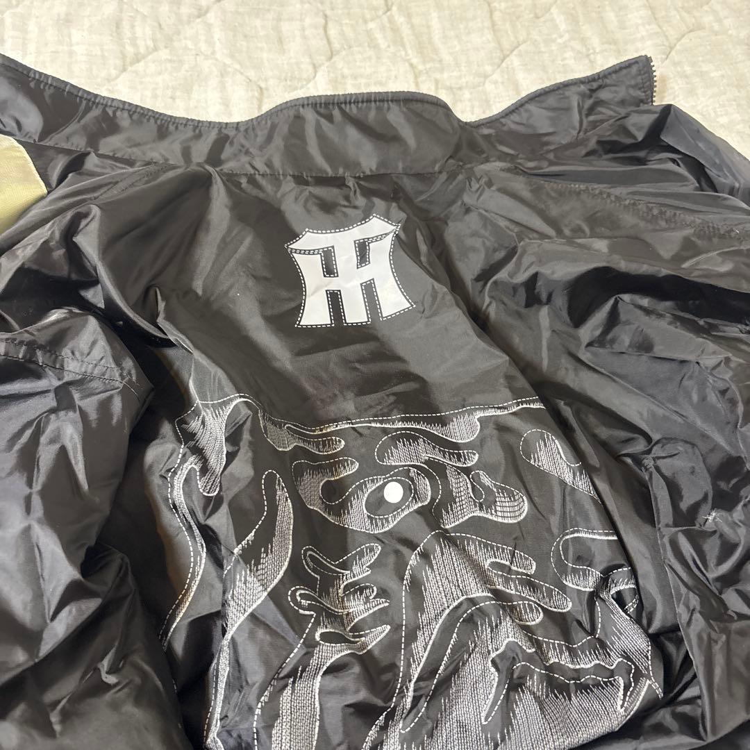 希少　ミチココシノ x 阪神タイガース ローリングス製 ナイロンジャケット