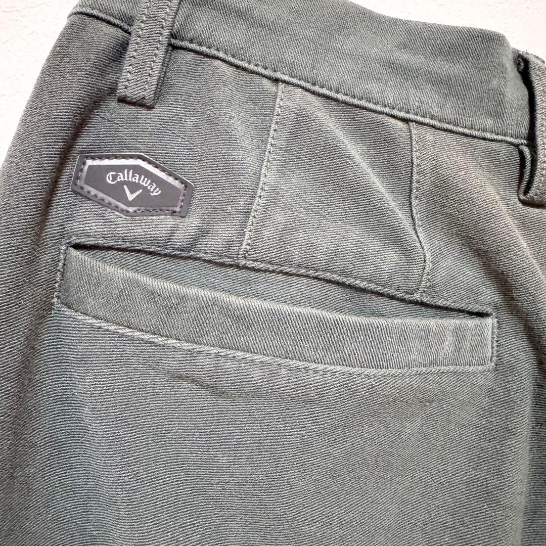 キャロウェイ　ストレッチパンツ　Sサイズ　ブラック　ズボン　接触冷感　ゴルフ