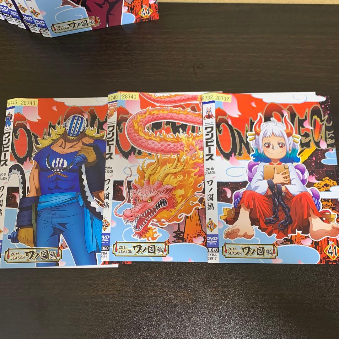 レンタルアップ ワンピース　ワノ国編　DVD 20枚セット