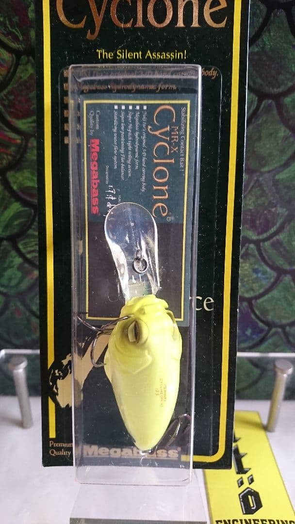 メガバス ito mrサイクロン ファインチャート黒ドット 新品未開封