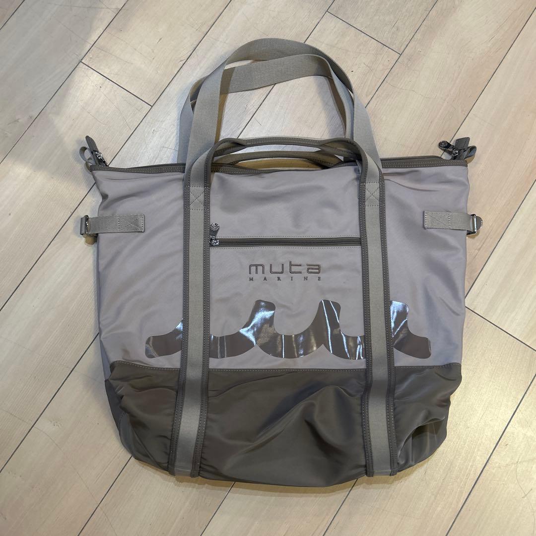 MUTA MARINE GOLF ロッカーバッグ ベージュ トートバッグ