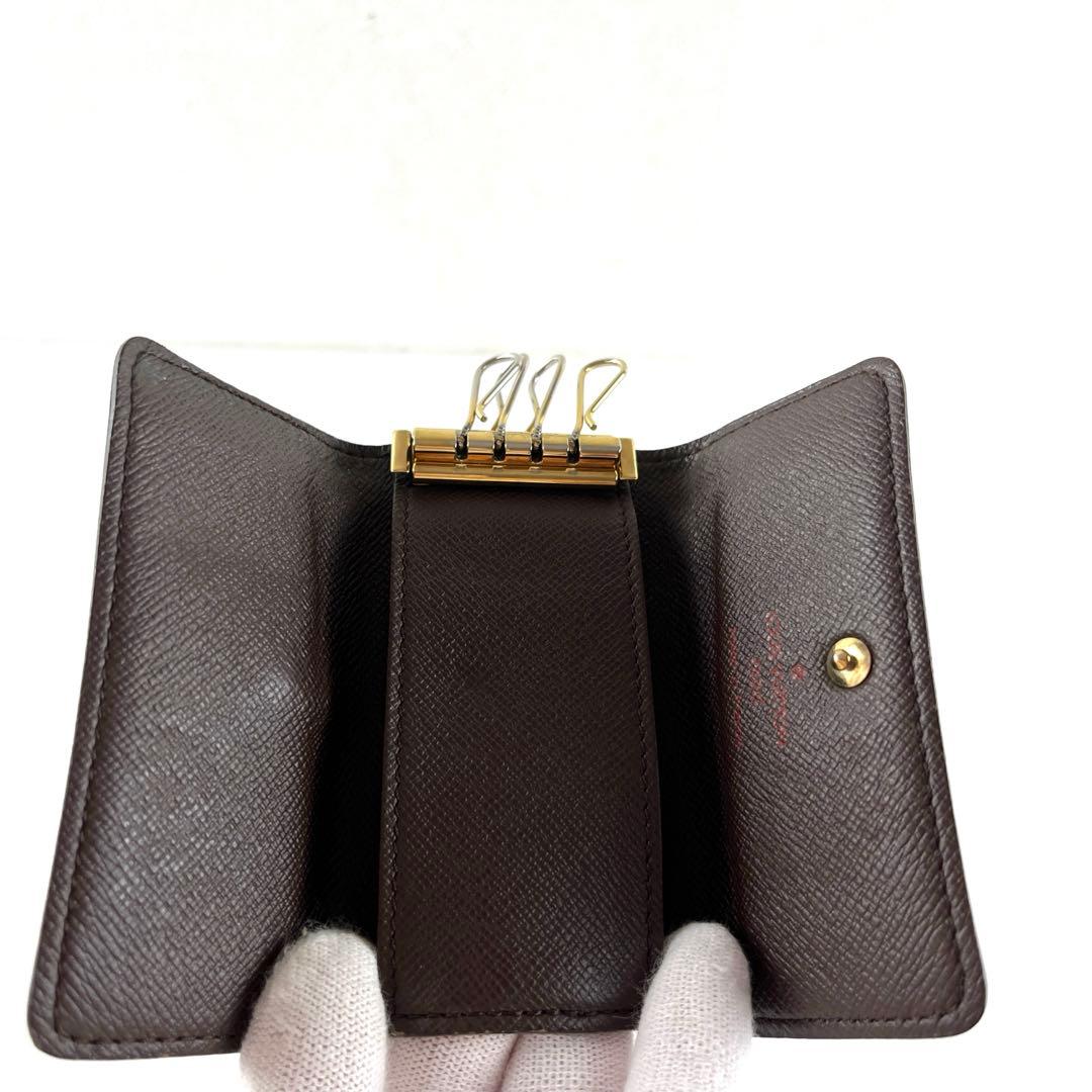 【美品】Louis Vuittonルイヴィトン ダミエ4連キーケース