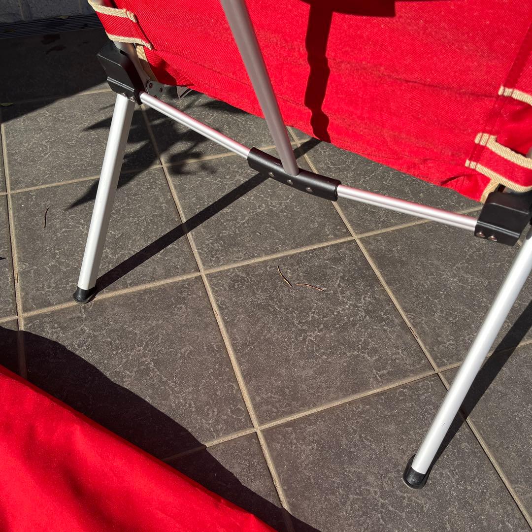 ★希少★Coleman Lay Chair コールマン　レイチェア　レッド①