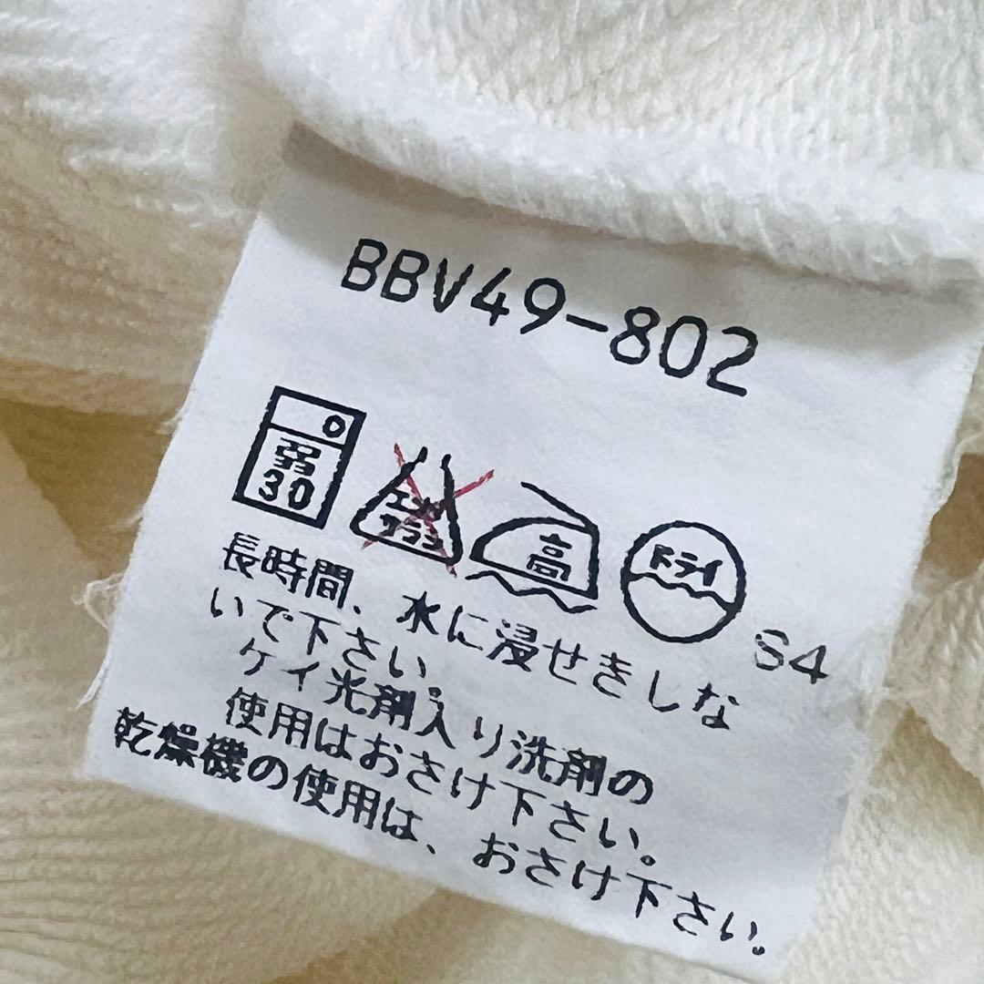 ⭐︎レア⭐︎90s Burberrys ハーフジップ スウェット L 白 三陽商会