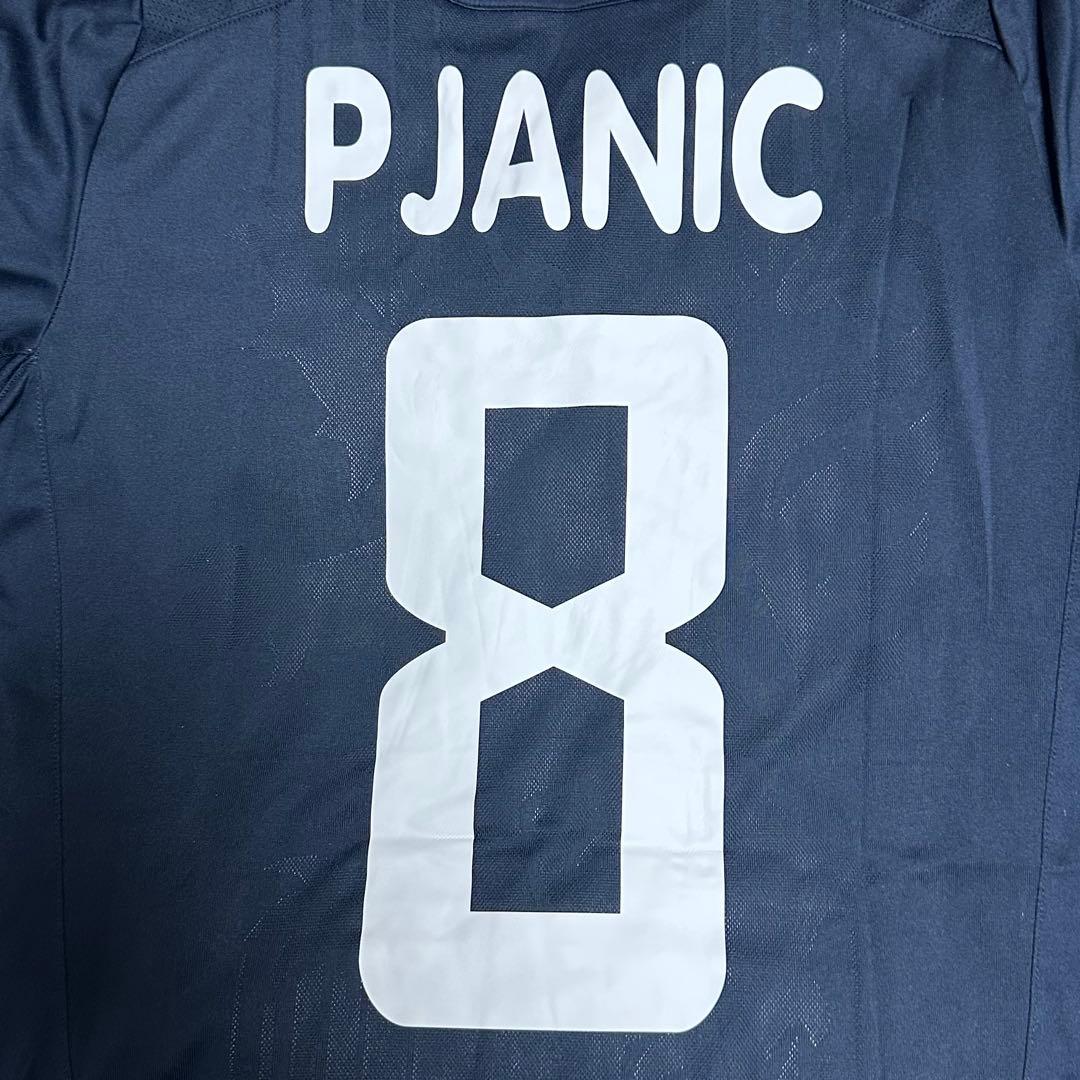 【Used】サッカーユニフォームオリンピック・リヨンPjanic 8 ネイビー