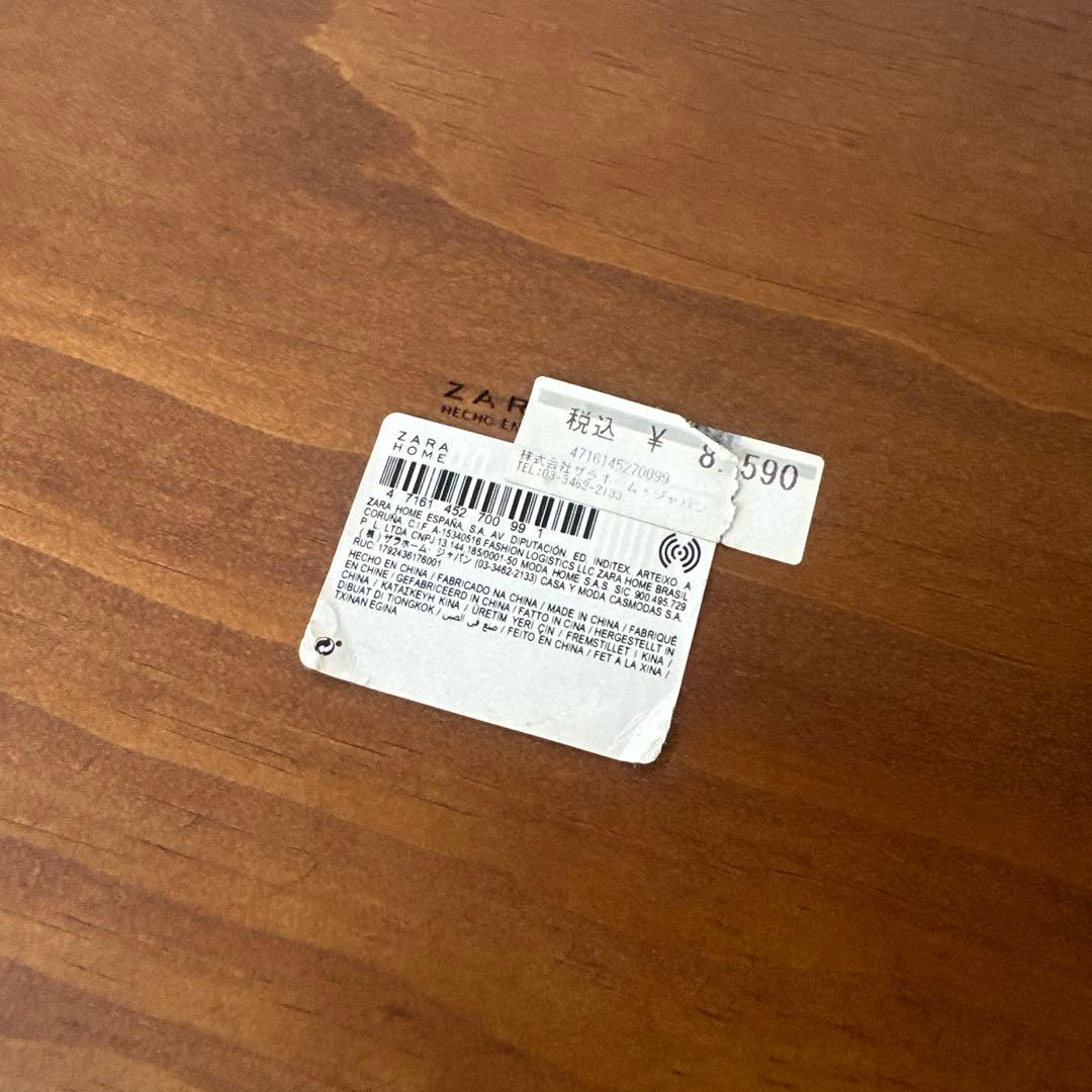 zara  木製ジュエリーボックス 3仕切り