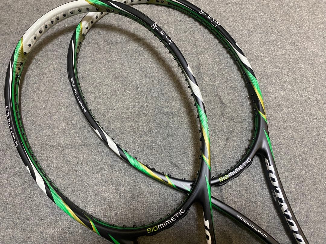 【希少モデル・極美品】DUNLOP Biomimetic MAX200G ×2本