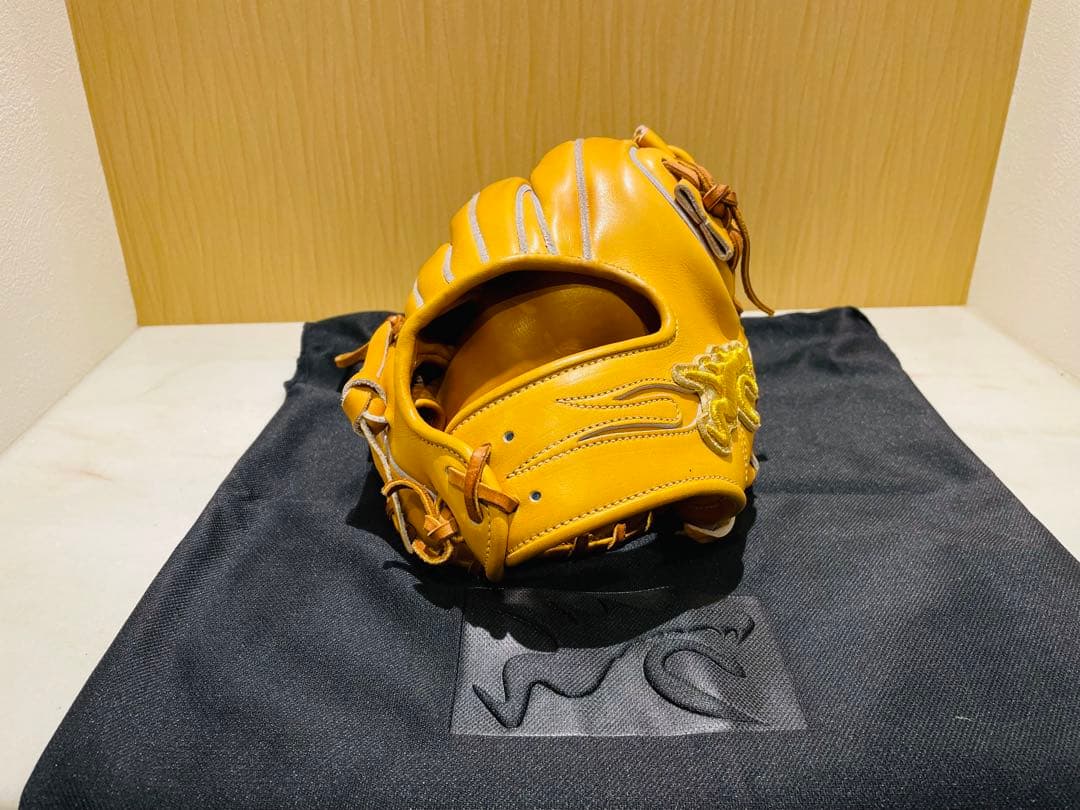 RYU 硬式グラブ KIC／遊撃〜三塁対応｜美品に近い