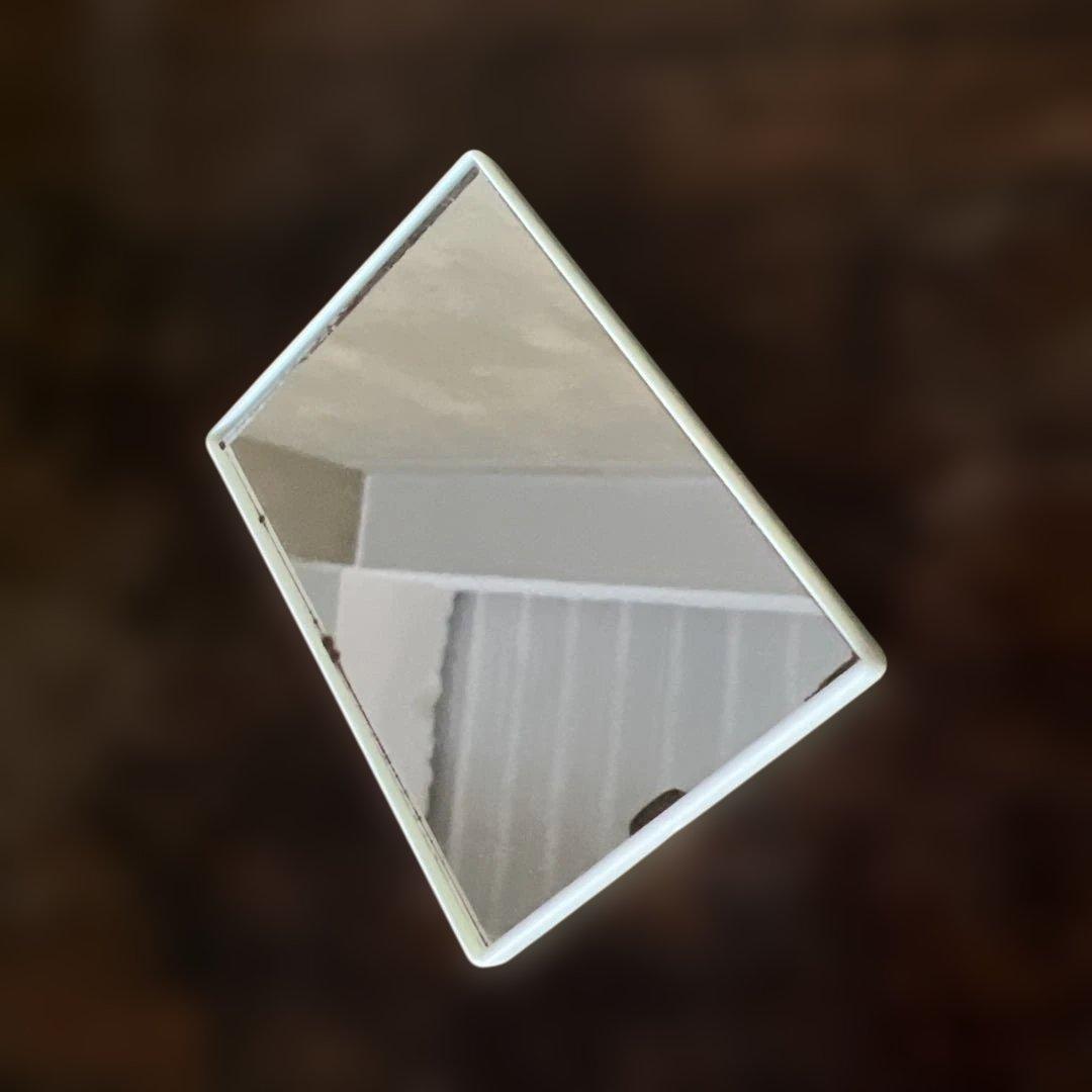 希少　ヴィンテージ　白牡丹　ビーズバッグ　パーティバッグ　レッド