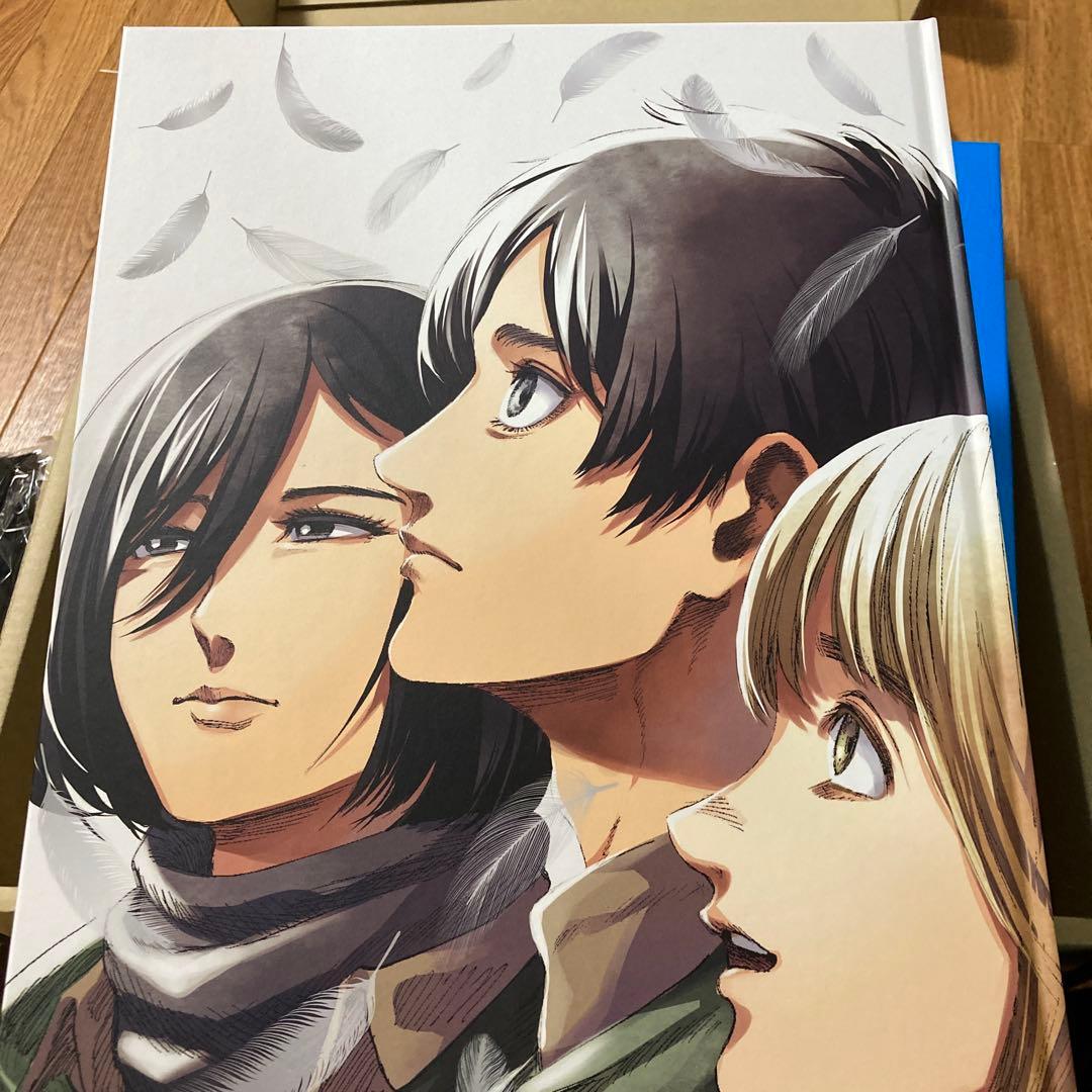 進撃の巨人 画集 FLY(コミック35巻 、欠品なし)