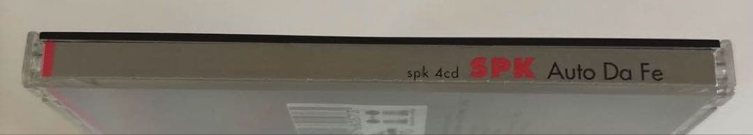 SPK/Auto Da Fe/CD Mute Records 廃盤希少