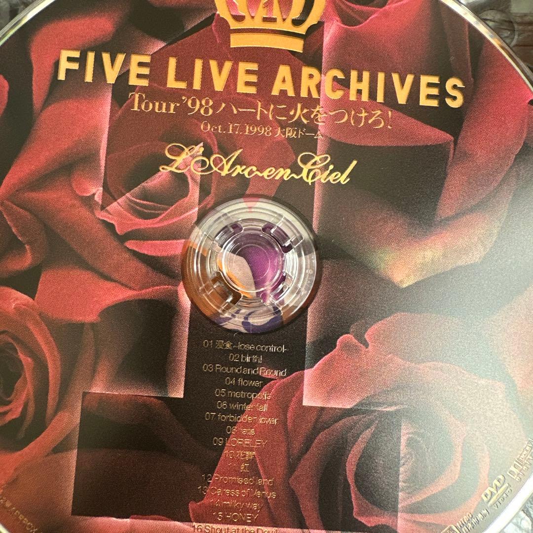 L'Arc〜en〜Ciel FIVE LIVE ARCHIVES