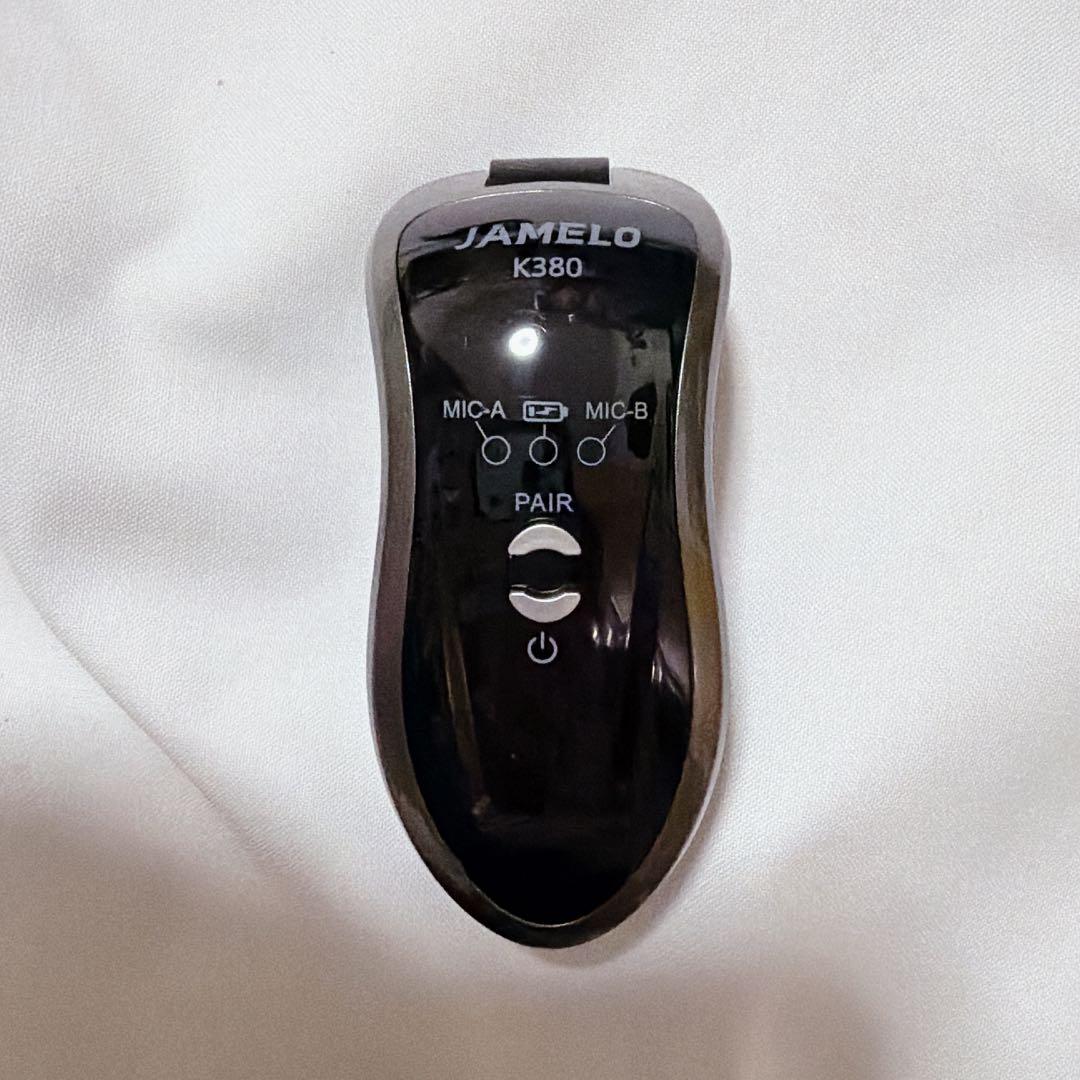 JAMELO ワイヤレスマイク カラオケマイク ダイナミックマイク 2本セット