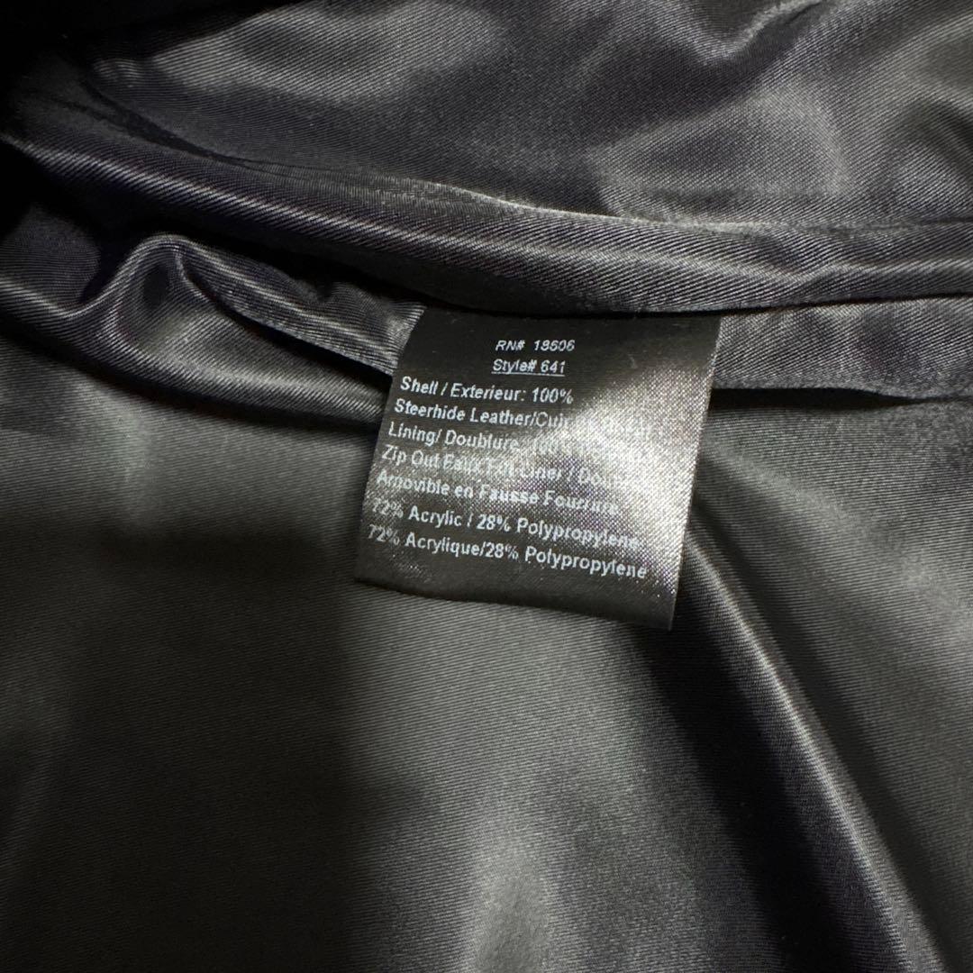 超美品‼️最新型schott641 42インチ　ライダースインナーボア付