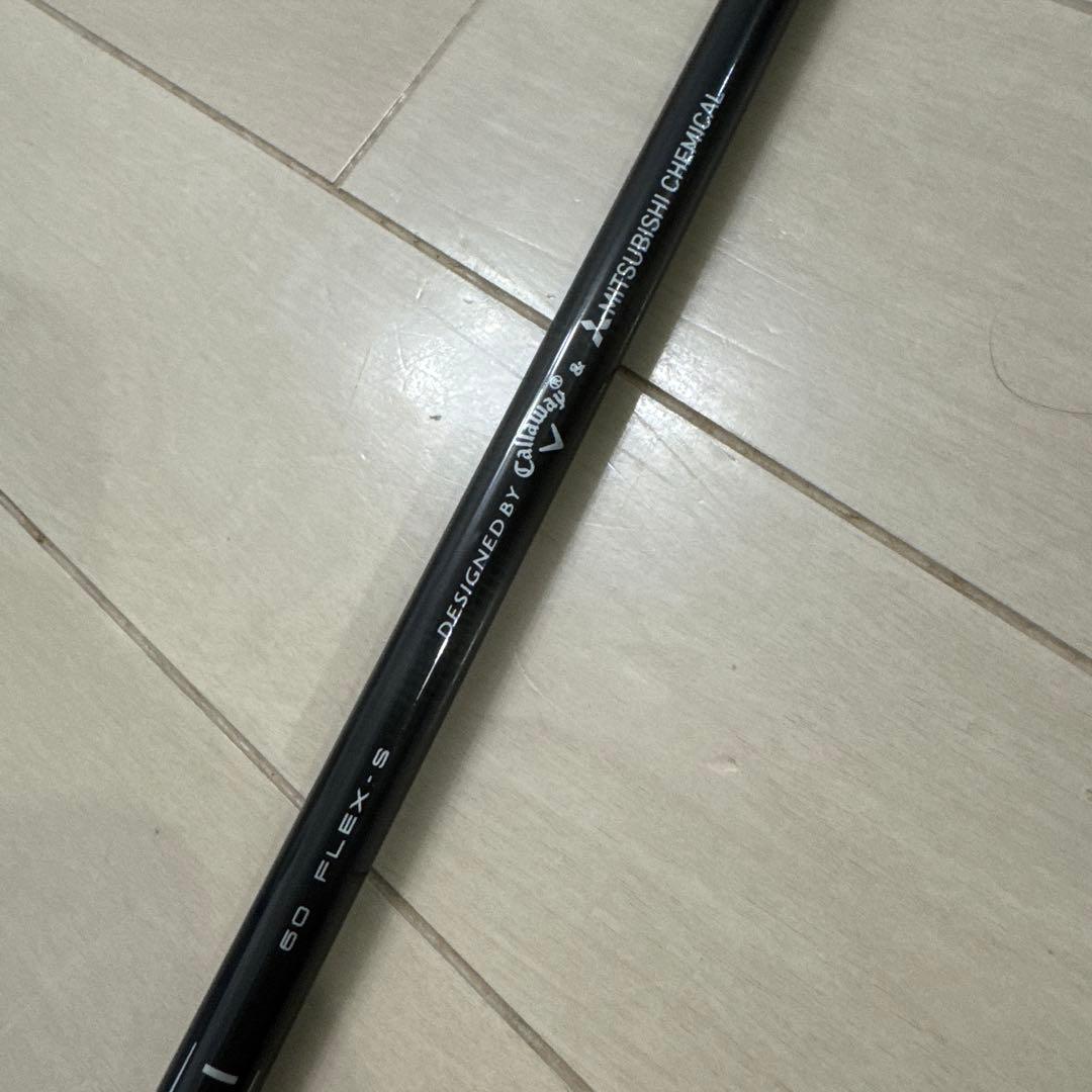 キャロウェイ ELYTE トリプルダイヤモンド純正シャフト TENSEI 60S