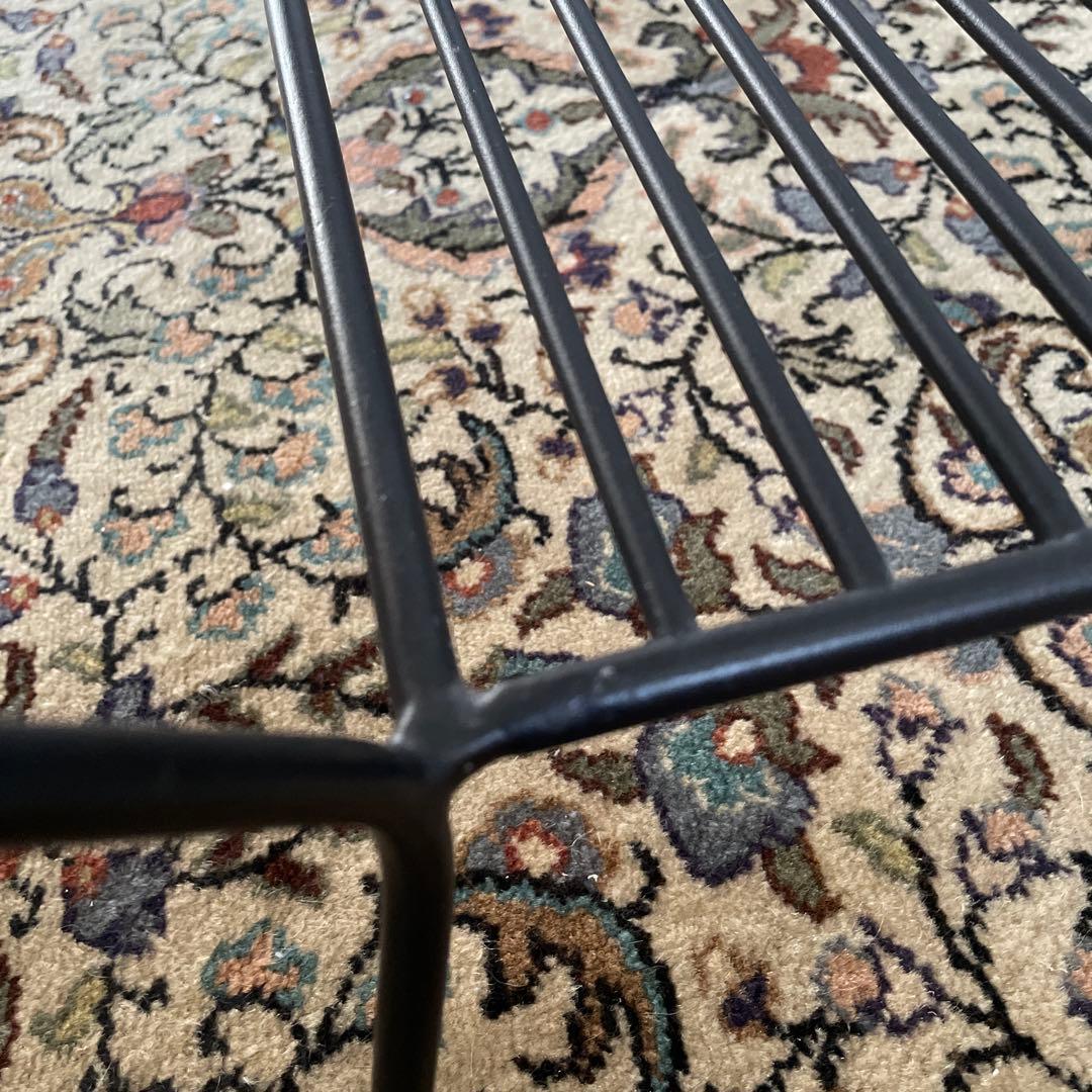 ウニコ　unico EDDYアイアンガラステーブル　ローテーブル　幅93cm