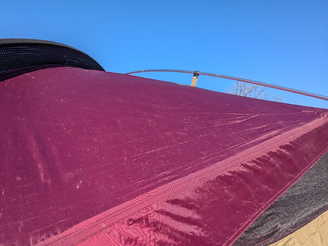 コールマン　タフスクリーン2ルームハウス　バーガンディ