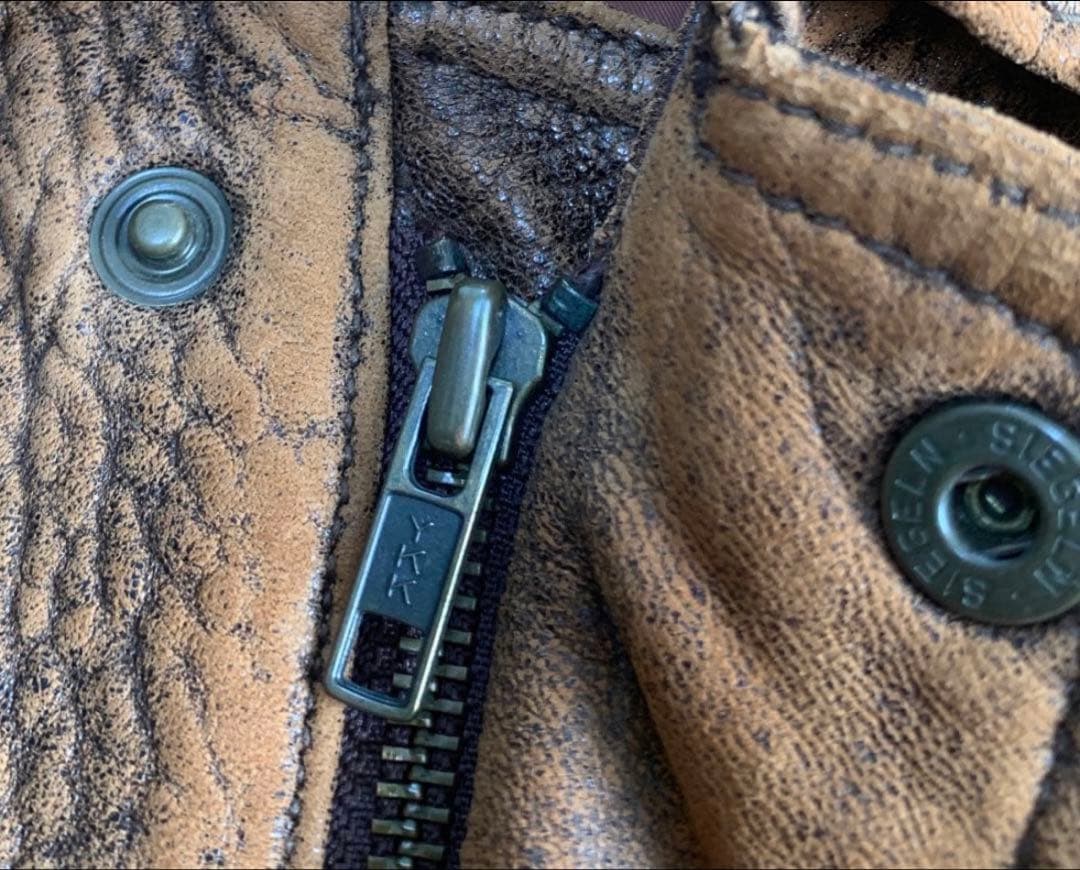 片*ん様 80s A-2 real leather bomberジャケット　ヴィ