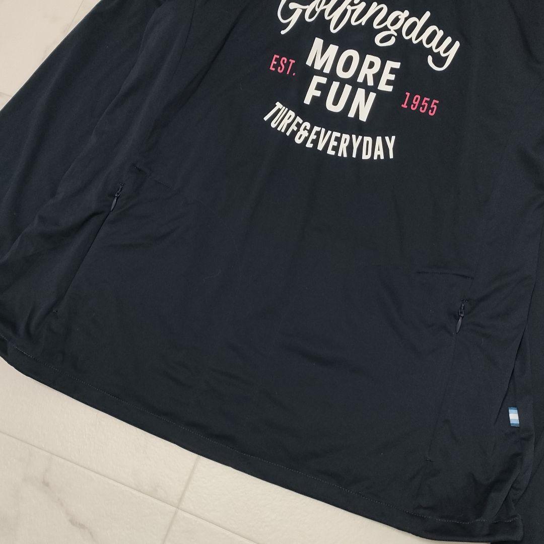 【新品タグ付】マンシングウェア　2way　スニードジャック　ストレッチ　紺　LL